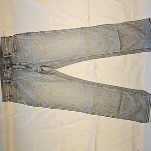 Mens Banana Republic Travlers jeans 34/30 slim fit grey denim